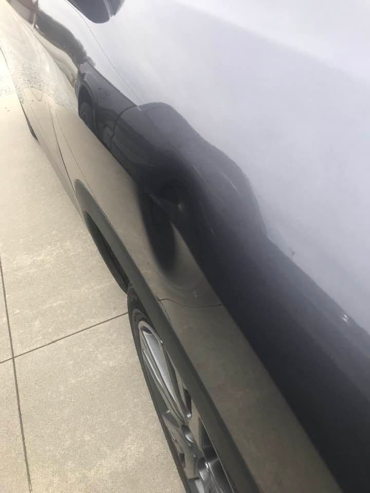 Collision repair work at Helman Brothers